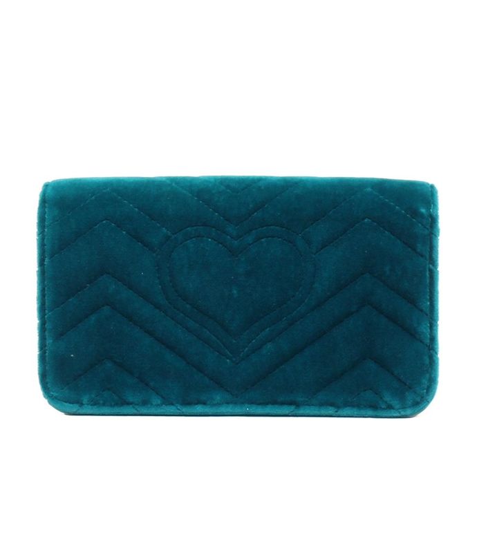 Gucci 2way Chain Shoulder Bag Crossbody Clutch Bag GG Marmont 488462 493075