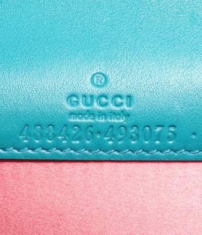 Gucci 2way Chain Shoulder Bag Crossbody Clutch Bag GG Marmont 488462 493075