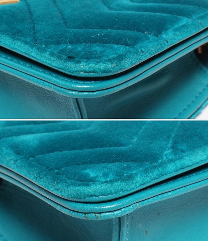 Gucci 2way Chain Shoulder Bag Crossbody Clutch Bag GG Marmont 488462 493075