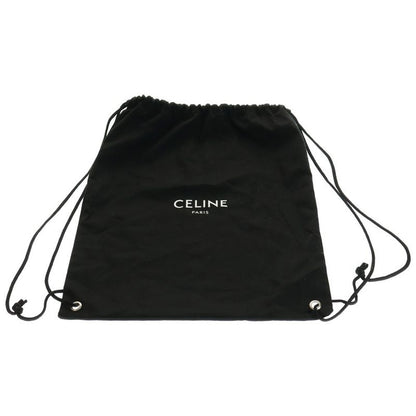 Celine Triomphe Patch Cotton Denim 6 Panel Logo Embroidered Baseball Cap Hat