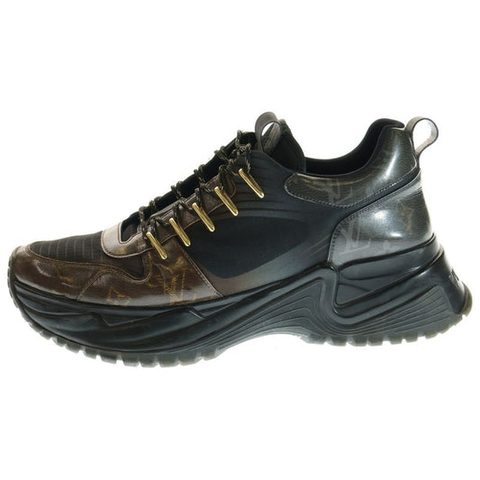 Louis Vuitton Runaway Pulse Line Monogram Low Cut Sneakers Brown