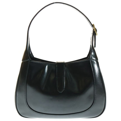 Gucci Jackie 1961 Leather Handbag Black 636709