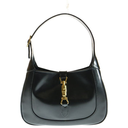Gucci Jackie 1961 Leather Handbag Black 636709