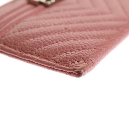 Chanel Coco Mark Boy Chanel Card Case Pink/silver 29th
