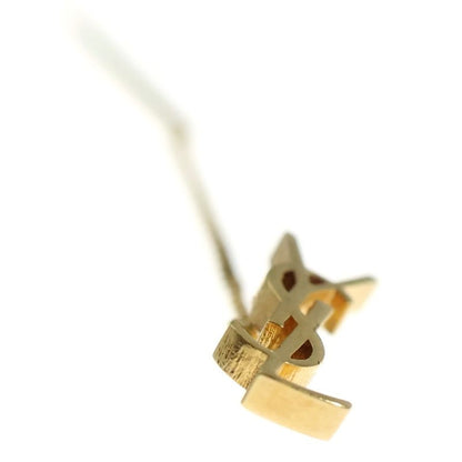 Saint Laurent Paris Chain Earring YSL Cassandra Logo Long Scuff Cudder Chain