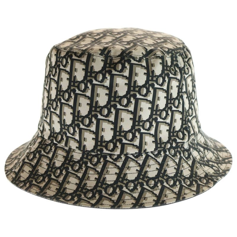 Christian Dior Teddy-d 95tdd923a130 Oblique Allover Reversible Bucket Hat