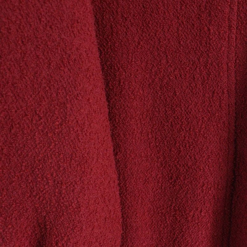 Chanel Coco Mark Setup Wool Tweed Buttonless Long Tailored Jacket Sleeveless