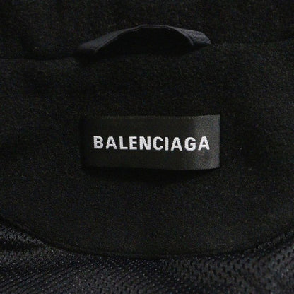 Balenciaga 18AW 80s Logo Windbreaker Nylon Jacket 533917 Ta018 Black