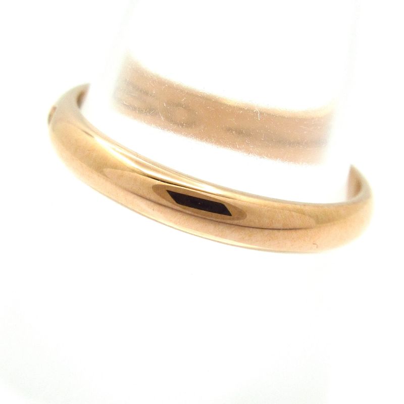 Cartier Ring 50 1895 Wedding Ring 18K Pink Gold X Diamond 1P Diamond / Approx