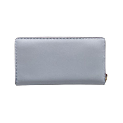 Gucci Yuko Higuchi Zip-around Wallet 847918 Light Blue X Gray X Multi Leather