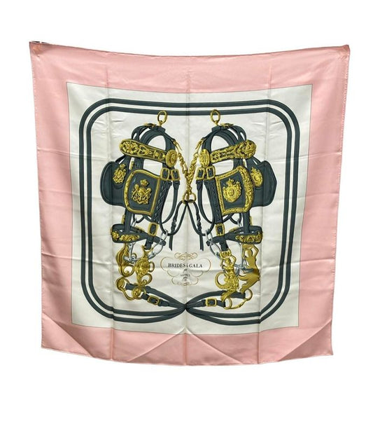 Hermes Scarf Carré 90 Silk 100% Brides de Gala Ladies Hermes