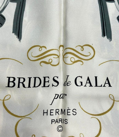 Hermes Scarf Carré 90 Silk 100% Brides de Gala Ladies Hermes