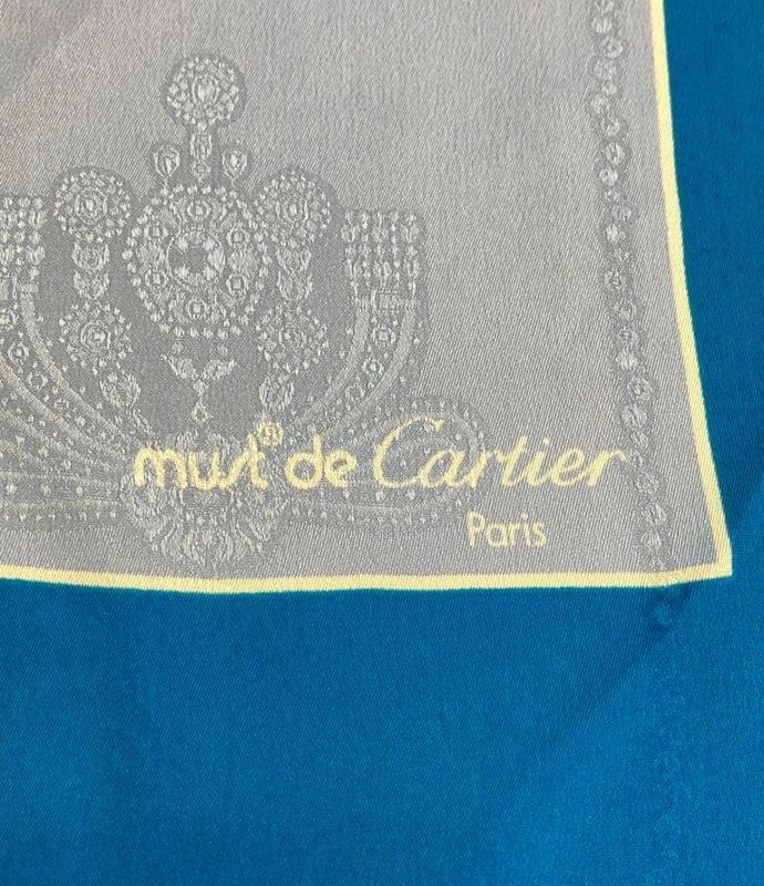 Cartier Scarf 100% Silk Ladies Cartier