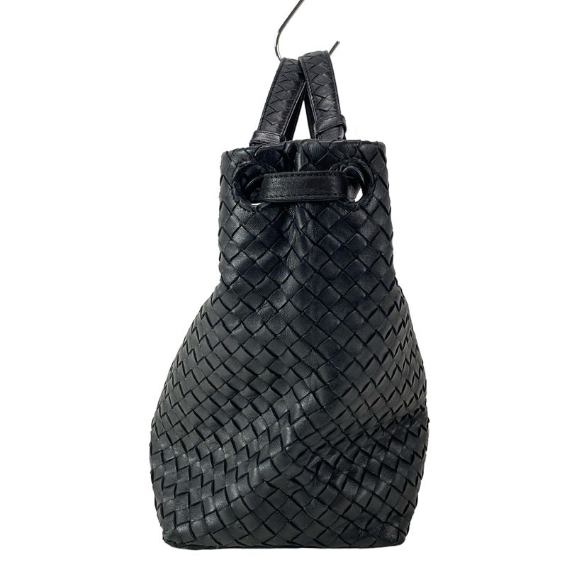 Bottega Veneta Tote Bag Medium Garda Bag 179320 Black Leather