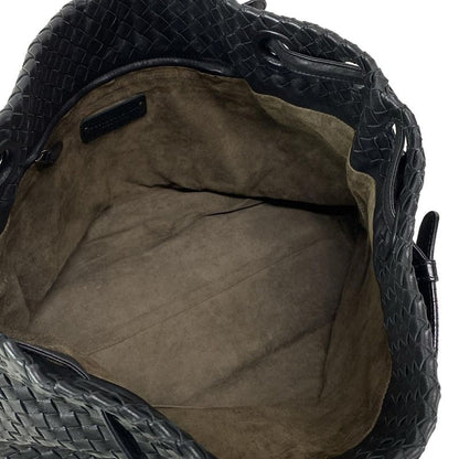 Bottega Veneta Tote Bag Medium Garda Bag 179320 Black Leather