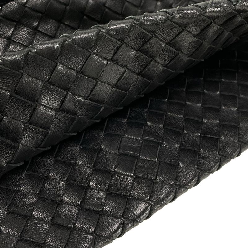 Bottega Veneta Tote Bag Medium Garda Bag 179320 Black Leather