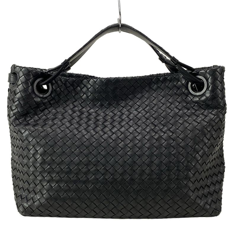 Bottega Veneta Tote Bag Medium Garda Bag 179320 Black Leather