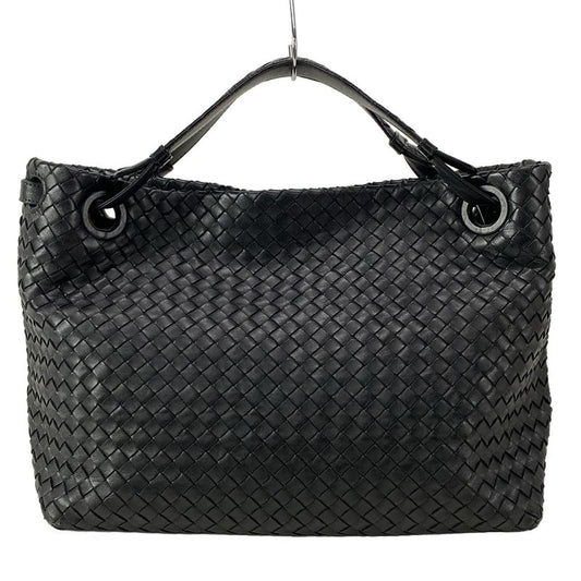 Bottega Veneta Tote Bag Medium Garda Bag 179320 Black Leather