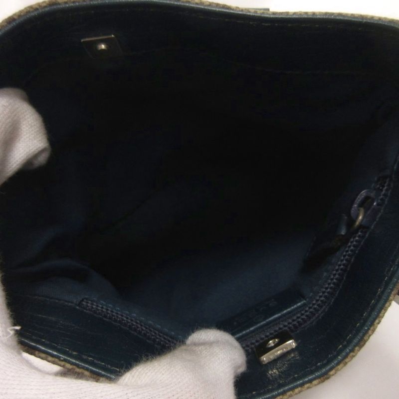 Gucci Mini Tote Handbag GG Supreme PVC Leather 114600 Beige Greenish