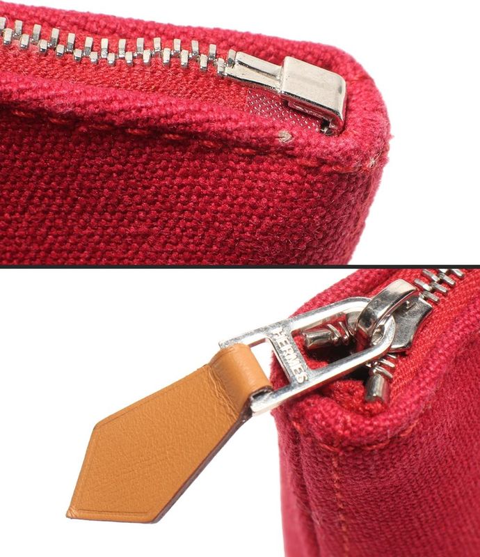 Hermes Pouch Silver Hardware Canvas Tortoise Palmyre Mini Ladies Hermes