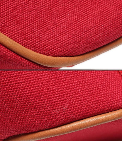 Hermes Pouch Silver Hardware Canvas Tortoise Palmyre Mini Ladies Hermes