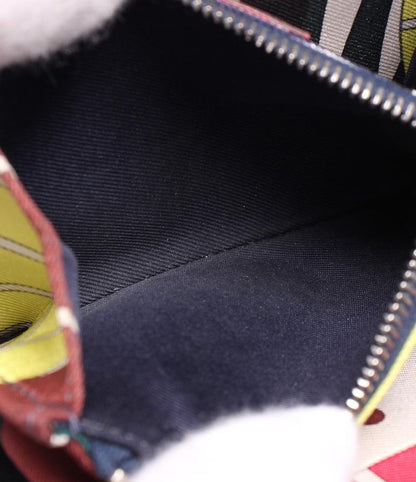 Hermes Round Zipper Wallet Silver Hardware U Engraved Azap Compact Silk Quinn