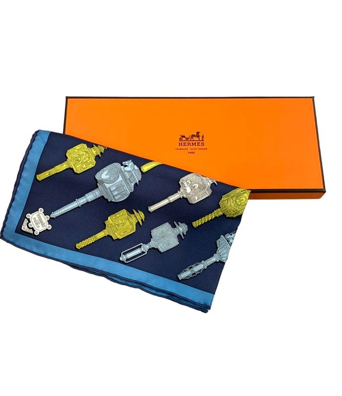 Hermes Scarf 100% Silk Ladies Hermes