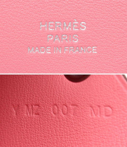 Hermes Card Case Business Card Holder Engraved Y Calvi Verso Unisex Hermes