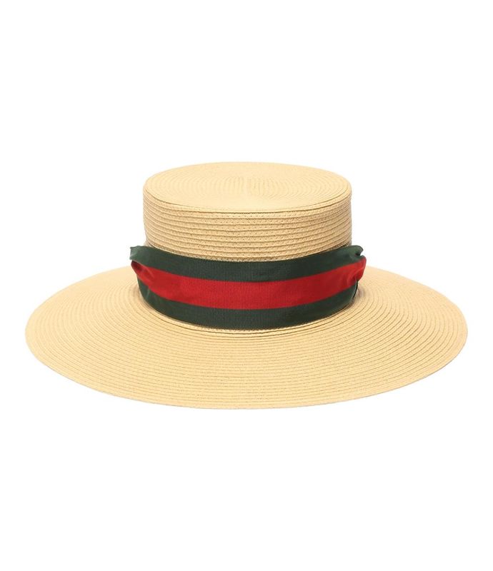 Gucci Straw Hat Papier 577012 3hh7i Ladies Size M 57cm (22.44in) Gucci