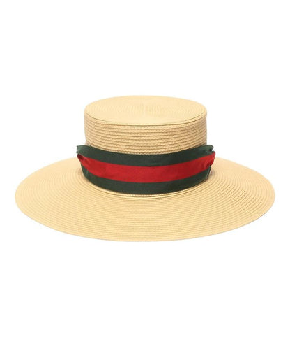 Gucci Straw Hat Papier 577012 3hh7i Ladies Size M 57cm (22.44in) Gucci