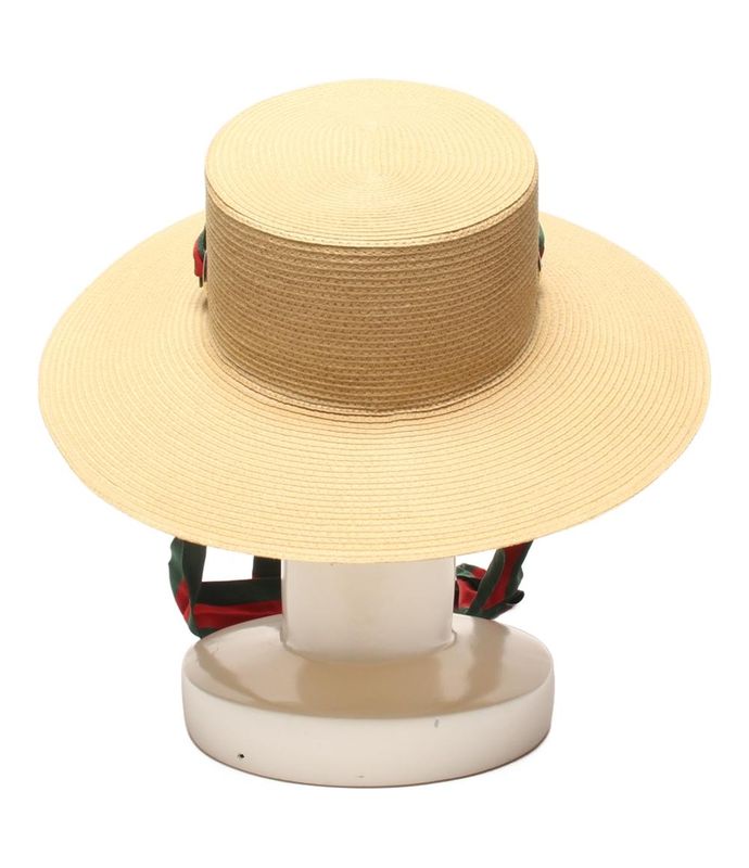 Gucci Straw Hat Papier 577012 3hh7i Ladies Size M 57cm (22.44in) Gucci