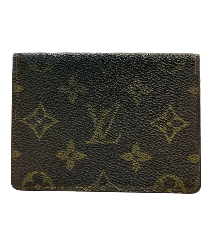 Louis Vuitton Pass Case Porte 2 Carte Vertical Unisex Louis Vuitton