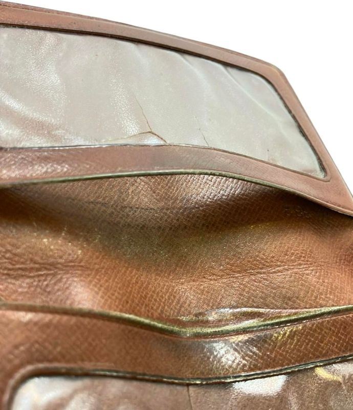 Louis Vuitton Pass Case Porte 2 Carte Vertical Unisex Louis Vuitton