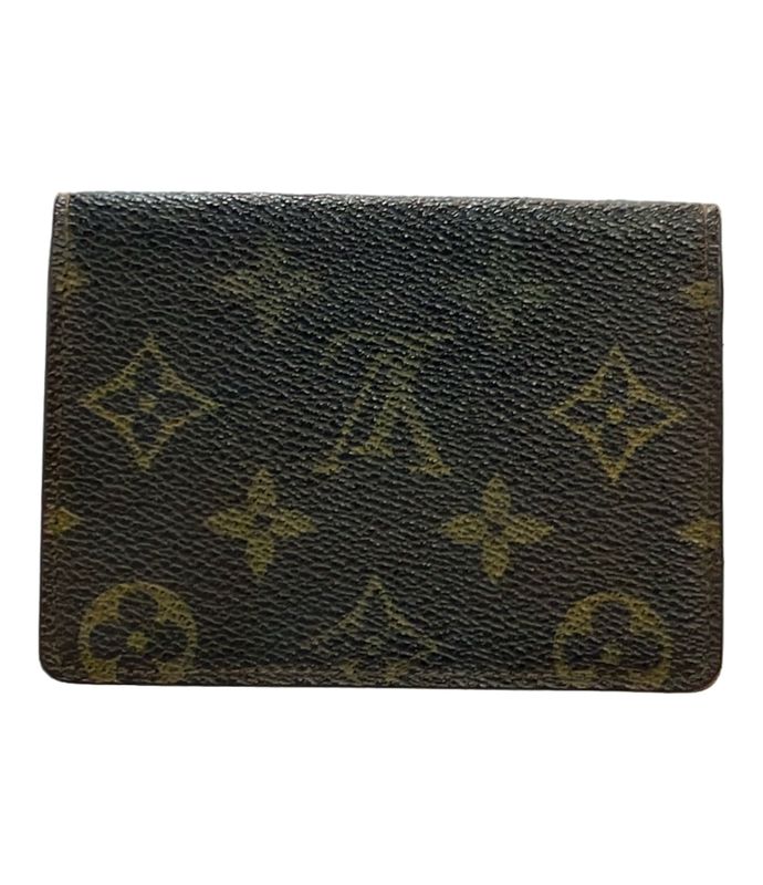 Louis Vuitton Pass Case Porte 2 Carte Vertical Unisex Louis Vuitton