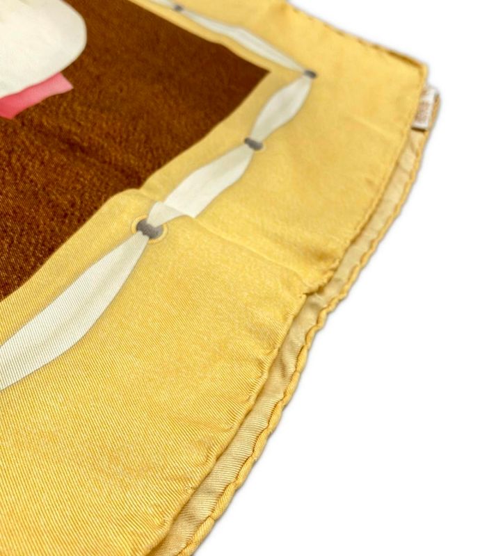 Bulgari Scarf 100% Silk Women's Bvlgari