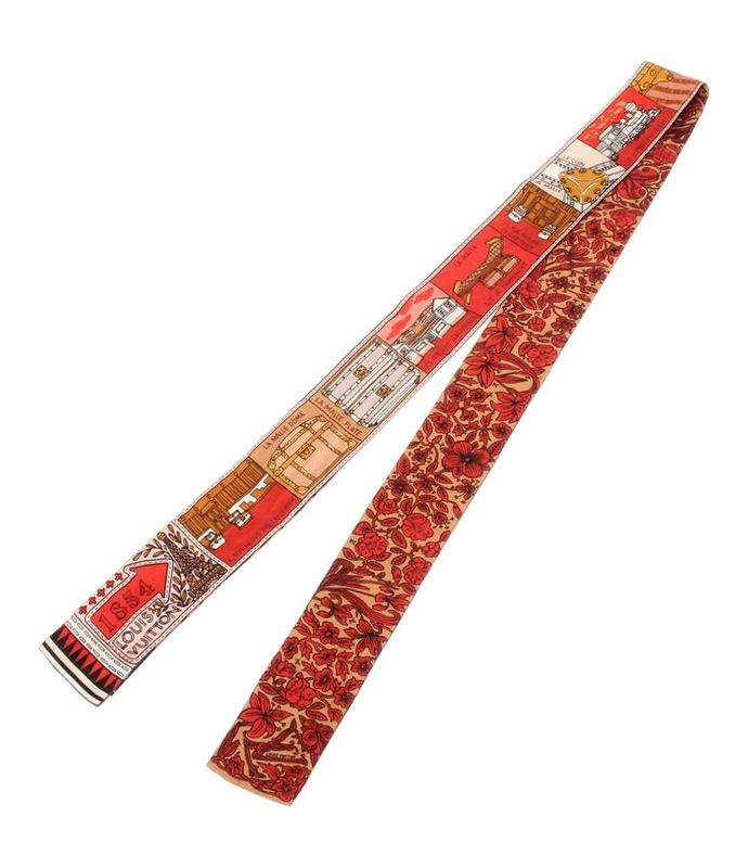 Louis Vuitton Scarf 100% Silk Bandeau BB Joudou Louis M70856 Women Louis Vuitton