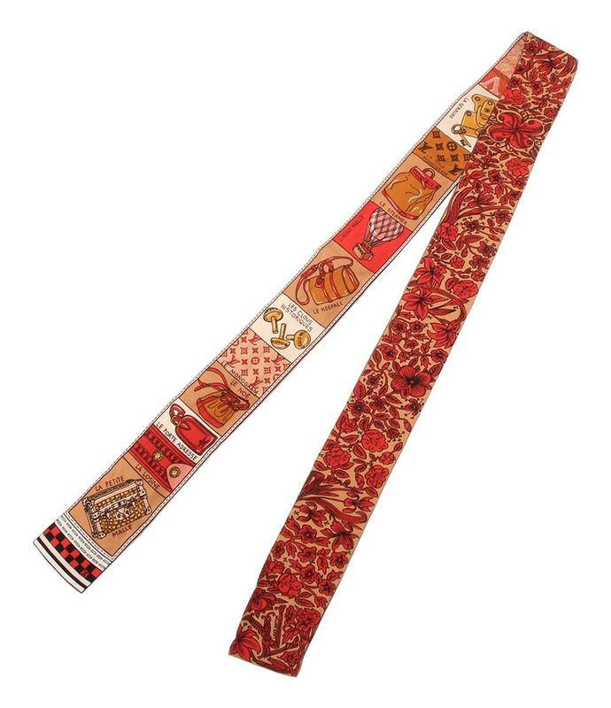 Louis Vuitton Scarf 100% Silk Bandeau BB Joudou Louis M70856 Women Louis Vuitton