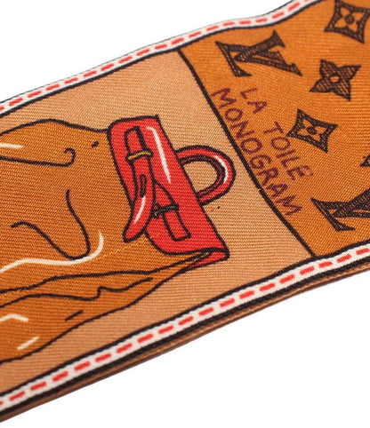 Louis Vuitton Scarf 100% Silk Bandeau BB Joudou Louis M70856 Women Louis Vuitton