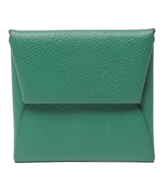 Hermes Coin Case W Engraved Silver Hardware Bastia Women's Hermes