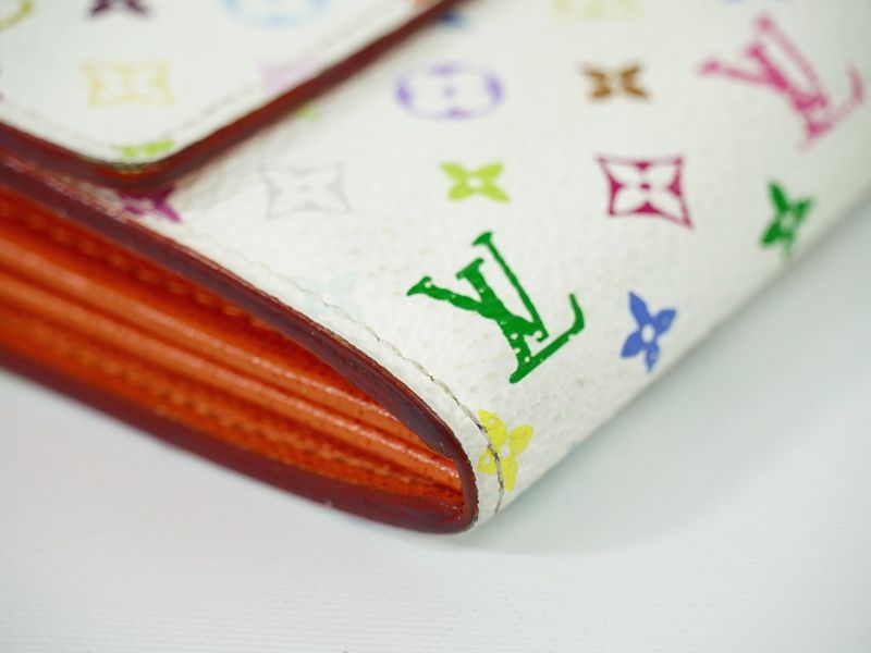 Authentic Louis Vuitton LV Portefeuille Sarah Monogram Multicolor Long Wallet