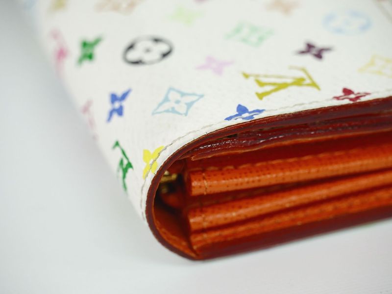 Authentic Louis Vuitton LV Portefeuille Sarah Monogram Multicolor Long Wallet
