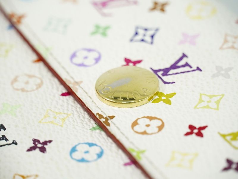 Authentic Louis Vuitton LV Portefeuille Sarah Monogram Multicolor Long Wallet