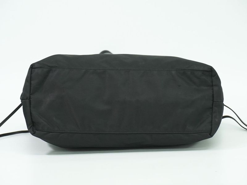 Authentic Prada Nylon Shoulder Bag Tote Bag Black Bag Pre-owned [follow-up