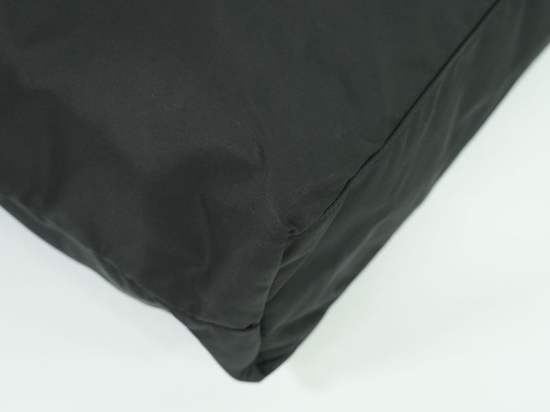 Authentic Prada Nylon Shoulder Bag Tote Bag Black Bag Pre-owned [follow-up