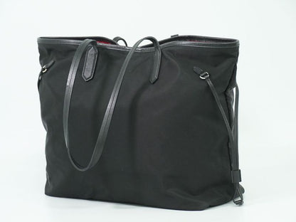 Authentic Prada Nylon Shoulder Bag Tote Bag Black Bag Pre-owned [follow-up