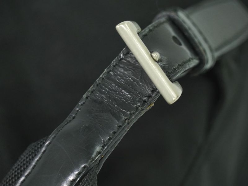 Authentic Prada Vela Backpack Sac Backpack Nylon Black B6677 Vela Bag Pre-owned