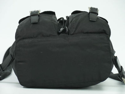 Authentic Prada Vela Backpack Sac Backpack Nylon Black B6677 Vela Bag Pre-owned