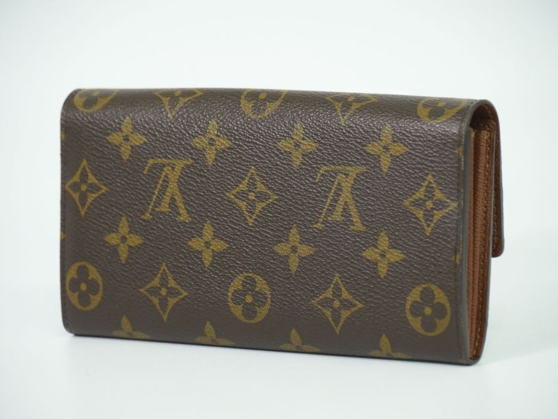 Authentic Louis Vuitton LV Old Shape Portefeuille Sarah Monogram Long Wallet