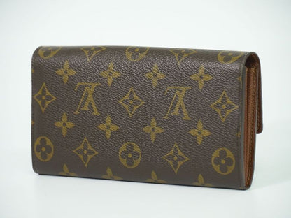 Authentic Louis Vuitton LV Old Shape Portefeuille Sarah Monogram Long Wallet