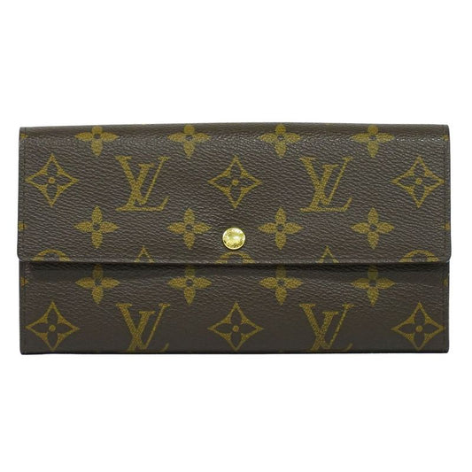 Authentic Louis Vuitton LV Old Shape Portefeuille Sarah Monogram Long Wallet